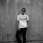 Neil Barrett Fair-isle Thunderbolt Jersey T-shirt WHITE × BLACK 2023AW ニールバレット サンダーボルト Tシャツ 稲妻 イナズマ 愛知 名古屋 Alto e Diritto altoediritto アルトエデリット