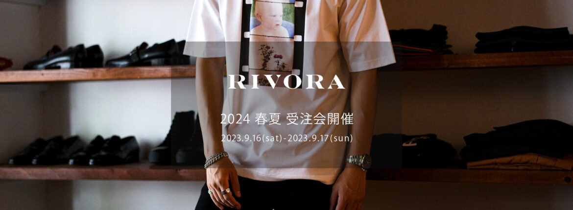 RIVORA / リヴォラ 【2024 春夏 受注会開催 2023.9.16(sat)～2023.9.17(sun)】【RA9-MUT001 Jonas MEKAS "Frozen Film Frames" 1】 愛知 名古屋 Alto e Diritto altoediritto アルトエデリット