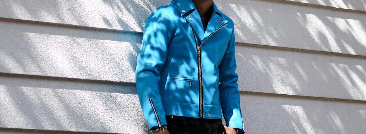 ROYAL LUSTER (ロイヤルラスター) Noah (ノア) DOUBLE RIDERS Calf Leather ダブルライダース ジャケット TURQUOISE (ターコイズ) 愛知 名古屋 Alto e Diritto altoediritto アルトエデリット