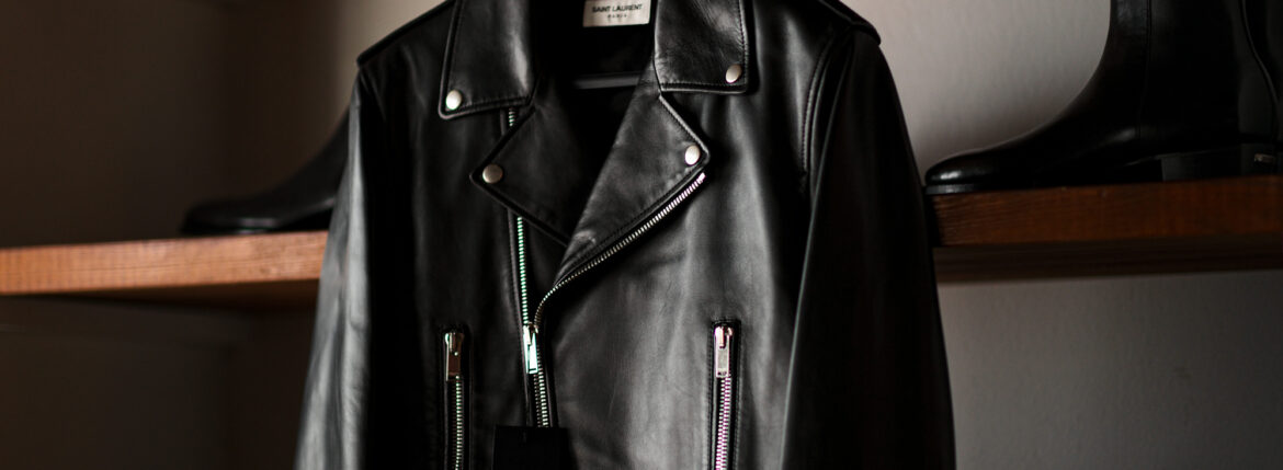 SAINT LAURENT (サンローラン) L01 MOTORCYCLE JACKET (モーター 