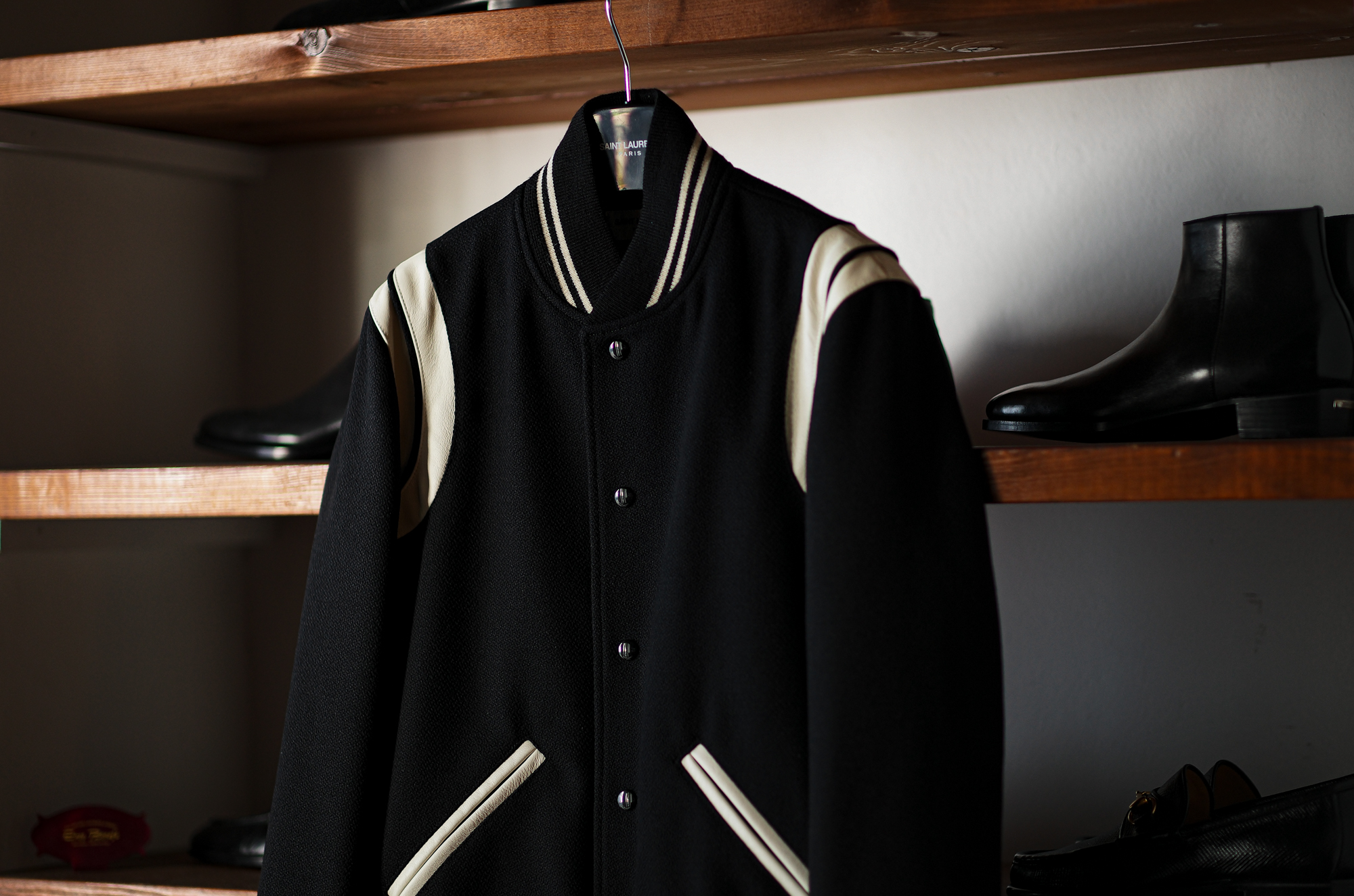 SAINT LAURENT (サンローラン) TEDDY JACKET (テディジャケット