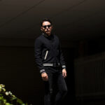 SAINT LAURENT (サンローラン) TEDDY JACKET (テディジャケット) ウール バーシティ ジャケット BLACK (ブラック) Made in italy (イタリア製) 2023秋冬新作 【入荷しました】【フリー分発売開始】愛知 名古屋 Alto e Diritto altoediritto アルトエデリット