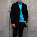 ISAIA (イザイア) CAPPOTTO (カッポット) Gruppo 7 カシミア カーコート BLACK (ブラック・990) Made in italy (イタリア製) 2023秋冬 【ご予約受付中】愛知 名古屋 Alto e Diritto altoediritto アルトエデリット