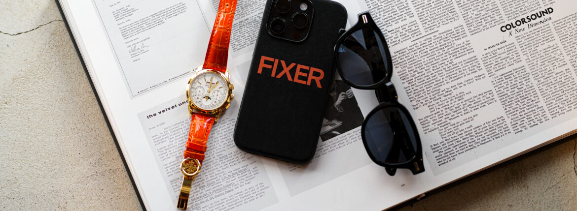 PATEK PHILIPPE Grand Complications "5270J-001" × FIXER "iPhone 14Pro Case" × FIXER "THUNDERCAT" 925 STERLING SILVER BLACK SMOKE パテックフィリップ フィクサー サンダーキャット 925シルバー ブラックスモーク 愛知 名古屋 Alto e Diritto altoediritto アルトエデリット