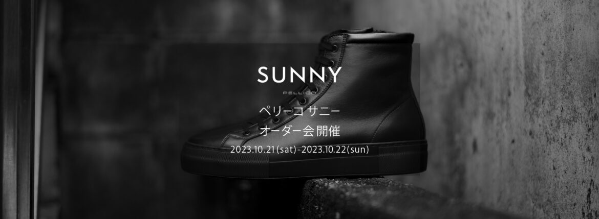 【PELLICO SUNNY / ペリーコサニー・オーダー会開催 / 2023.10.21(sat)-2023.10.22(sun)】愛知 名古屋 Alto e Diritto altoediritto アルトエデリットスニーカー スエード 表革 ハイカット ローカット ジップアップ スリッポン