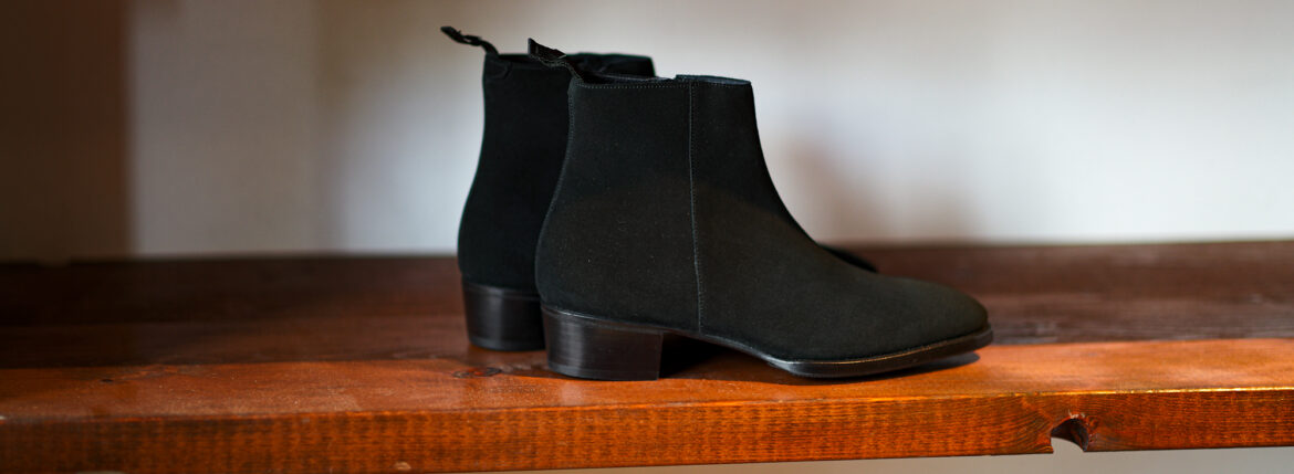 WH WHA-6900 SUPER BUCK Side Zip Boots BLACK 2023 【Size 7】のイメージ