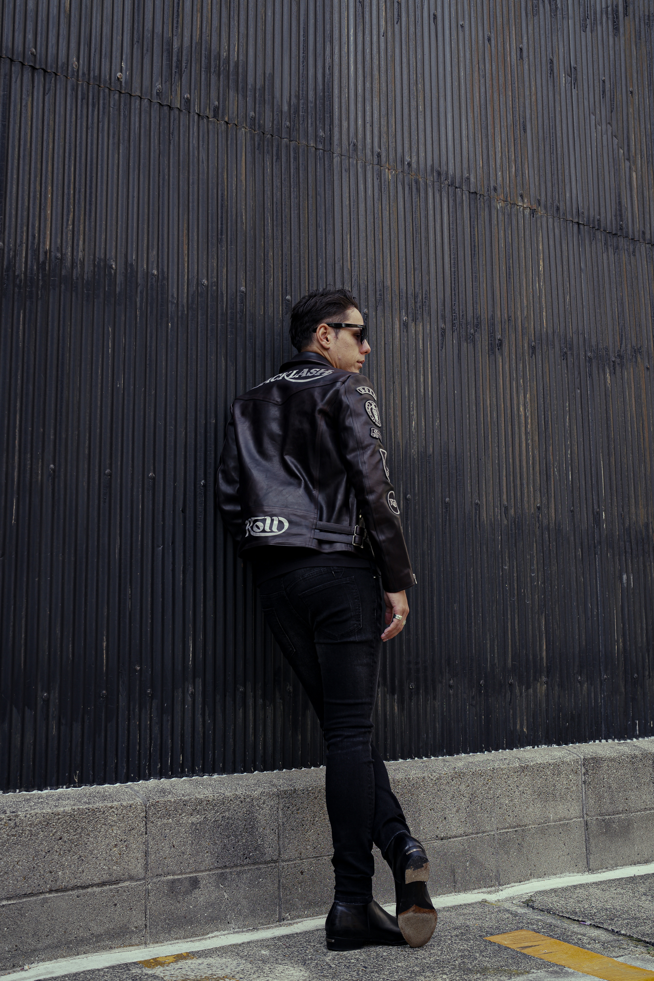 BACKLASH x ROLL (バックラッシュ x ロール) xx ROLL JAPAN HORSE “ARTISANALSPIRIT HANDCRAFT VINTAGE” MOTORCYCLE JACKET RO-BZ-02L ホースレザーレザー ダブルライダース ジャケット BLACK (ブラック) MADE IN JAPAN (日本製) 2023秋冬新作 【入荷しました】【フリー分発売開始】愛知 名古屋 Alto e Diritto altoediritto アルトエデリット