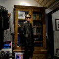 BELVEST (ベルベスト) LAMB NAPPA LEATHER SOUTIEN COAT ラムナッパレザー ステンカラー コート BLACK (ブラック) Made in italy (イタリア製) 2023秋冬新作のイメージ