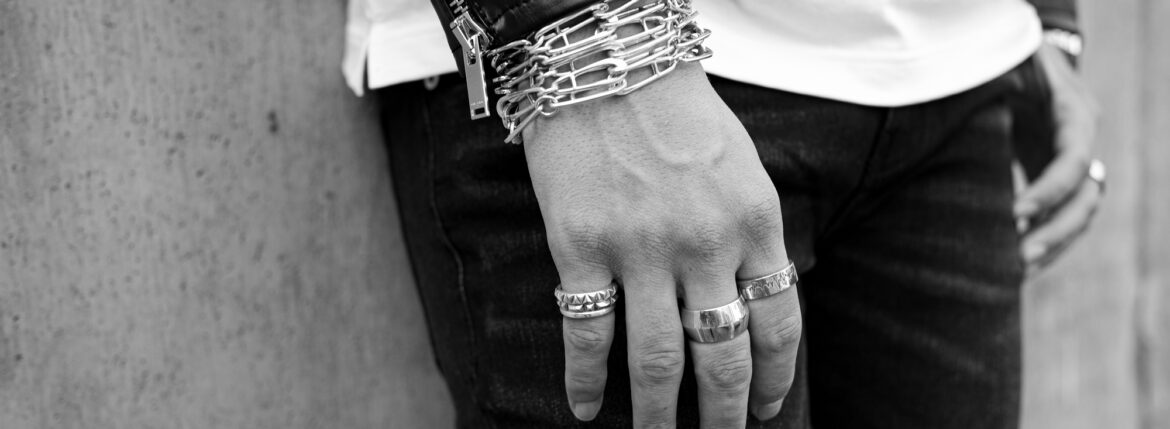 NOISE JEWEL // Ref No1311 BRACELET , NOISE JEWEL Ref No1711 RING , NOISE JEWEL Ref No1710 RING , NOISE JEWEL Ref No3213 RING , NOISE JEWEL Ref No3212 RING , NOISE JEWEL Ref No3131 RING ノイズジュエル ブレスレット リング 925シルバー 925 sterling silver-シルバーアクセサリー 愛知 名古屋 Alto e diritto altoediritto アルトエデリット