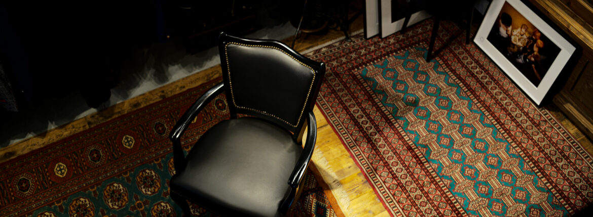 Reborn Chair /// cuervo bopoha “CALF SKIN” BLACKのイメージ