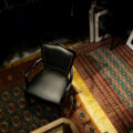 Reborn Chair /// cuervo bopoha “CALF SKIN” BLACKのイメージ