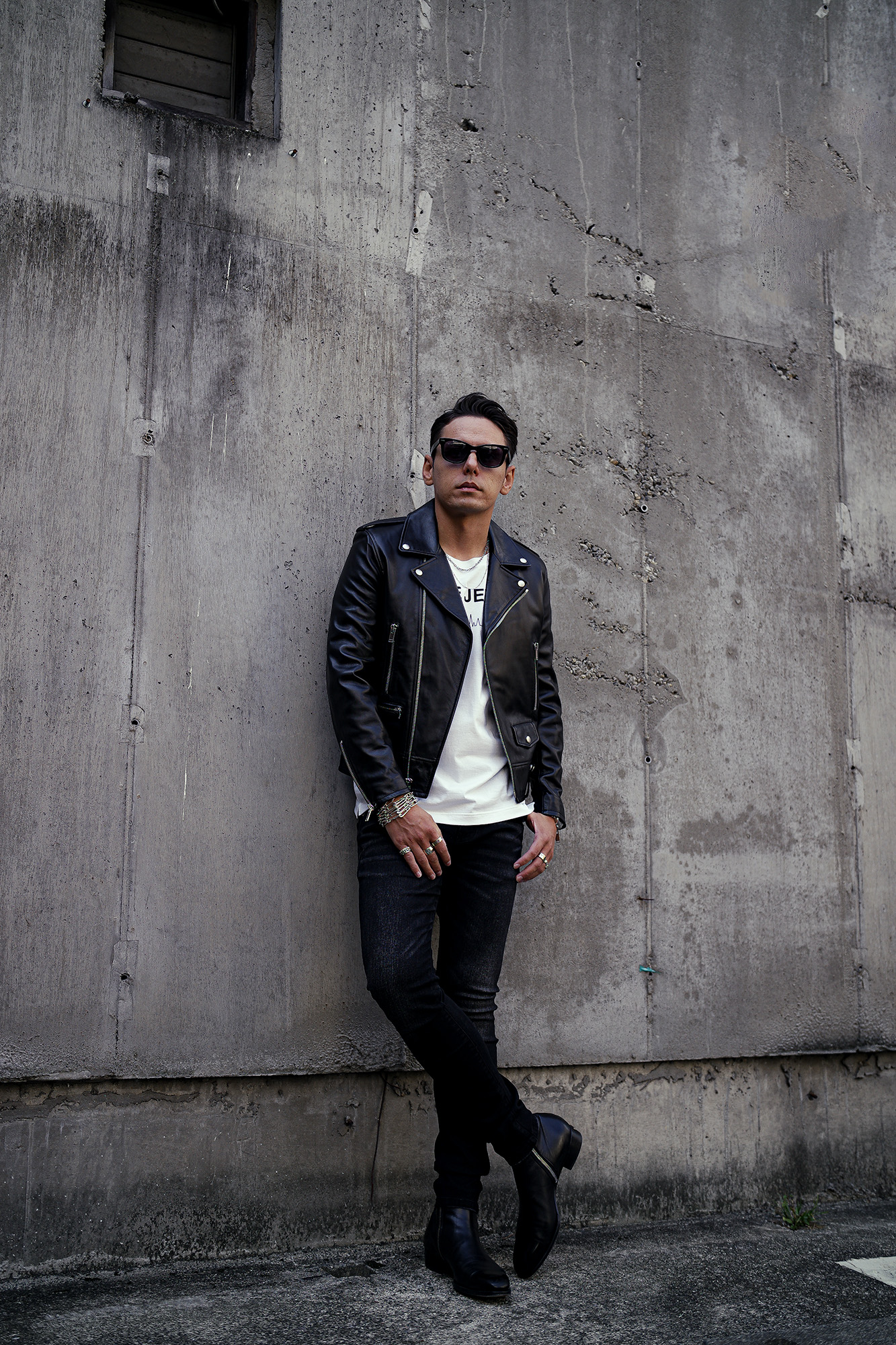 SAINT LAURENT (サンローラン) L01 MOTORCYCLE JACKET (モーター ...