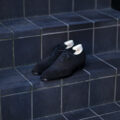 Yohei Fukuda “MTO” Whole Cut Oxford Suede Leather Black 2023のイメージ
