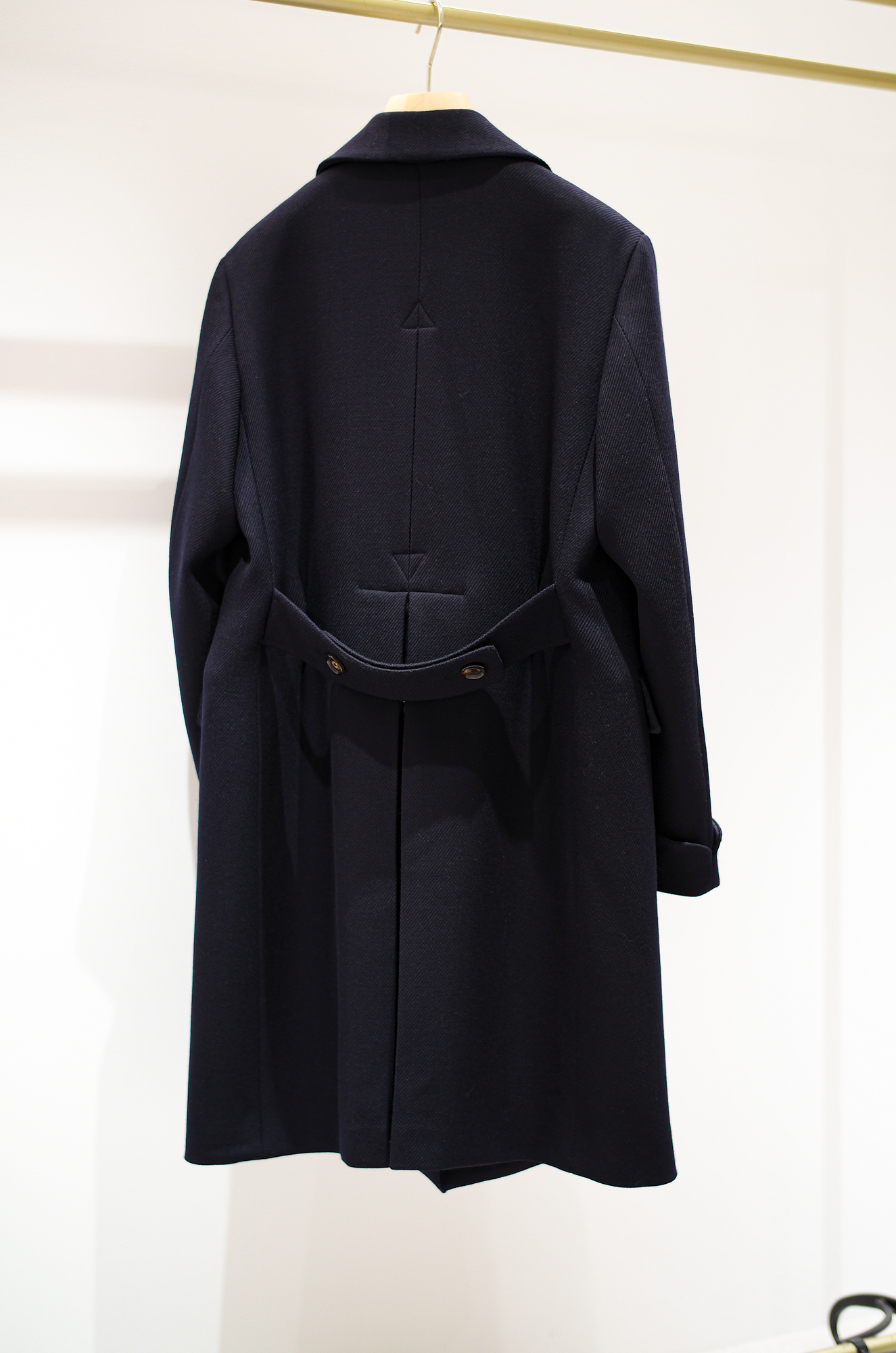 BELVEST(ベルベスト) NEW CLASSIC POLO COAT ニュークラシックポロコート BLACK (ブラック) Made in italy (イタリア製) 2024秋冬 【ご予約開始】愛知 名古屋 Alto e Diritto altoediritto アルトエデリット