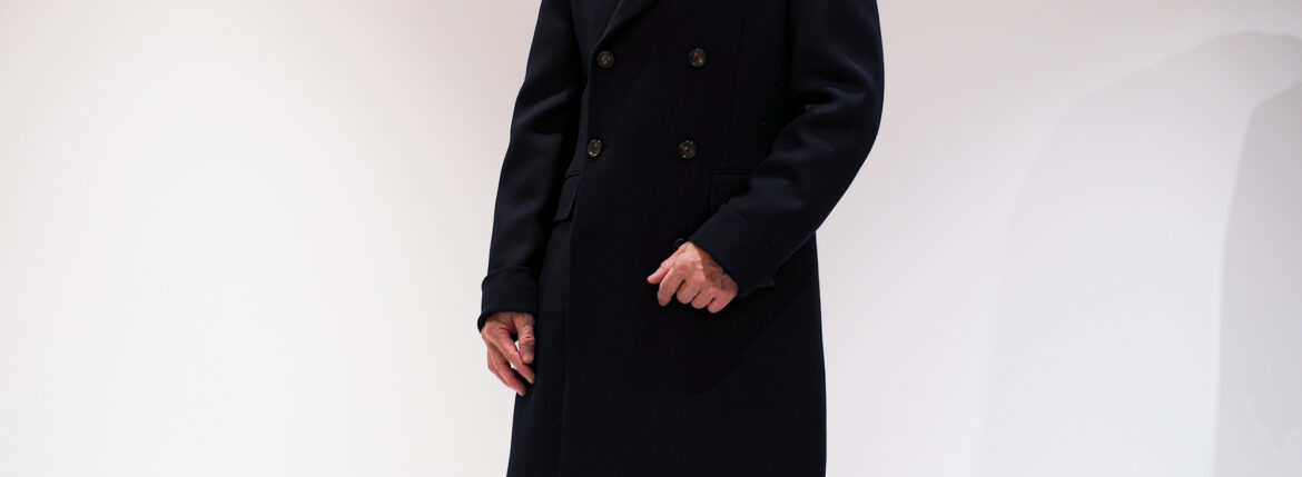 BELVEST(ベルベスト) NEW CLASSIC POLO COAT ニュークラシックポロコート BLACK (ブラック) Made in italy (イタリア製) 2024秋冬 【ご予約開始】愛知 名古屋 Alto e Diritto altoediritto アルトエデリット