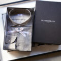 BORRIELLO “MADE TO MEASURE” LINEN ATEHE OLIVE 2023AWのイメージ