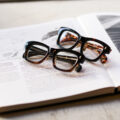 CASABLANCA SPECTACLES “SUBPOP” 925 STERLING SILVER BLACK TO SASA × CLEAR LENS 2023 × CASABLANCA SPECTACLES “SUBPOP” 925 STERLING SILVER DARK BROWN DEMI × CLEAR LENS 2023のイメージ