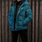 MOORER JESSE-STP Nylon Down Jacket TURCHESE 2024秋冬 【ご予約開始】 ムーレー ファイヤー ナイロンダウンベスト ブラック 愛知　名古屋 Alto e Diritto altoediritto アルトエデリット