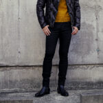 ISAMU KATAYAMA BACKLASH (イサムカタヤマ バックラッシュ) Stretch Skinny Denim Pants ストレッチ スキニー デニム パンツ BLACK (ブラック) MADE IN JAPAN (日本製) 2023 【Alto e Diritto別注】【Special Model】イサムカタヤマ バックラッシュ ストレッチ デニムパンツ クラッシュデニム ブラック ブラックデニム 黒デニム ブラックデニムパンツ 愛知 名古屋 Alto e Diritto altoediritto アルトエデリット