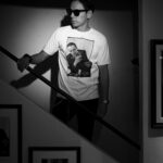 ISAMU KATAYAMA BACKLASH x FIXER x HERBIE YAMAGUCHI (バックラッシュ x フィクサー x ハービー山口) Joe with a roll up LONDON Photo Print T-shirt FIX-2117-01 フォトプリントTシャツ WHITE (ホワイト) MADE IN JAPAN (日本製) 2024春夏【Special Model】 愛知 名古屋 Alto e Diritto altoediritto アルトエデリット