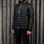 MOORER GILLES-P3 Leather Down Jacket NERO 2024秋冬 【ご予約開始】 ムーレー ファイヤー レザーダウンジャケット ブラック 愛知　名古屋 Alto e Diritto altoediritto アルトエデリット