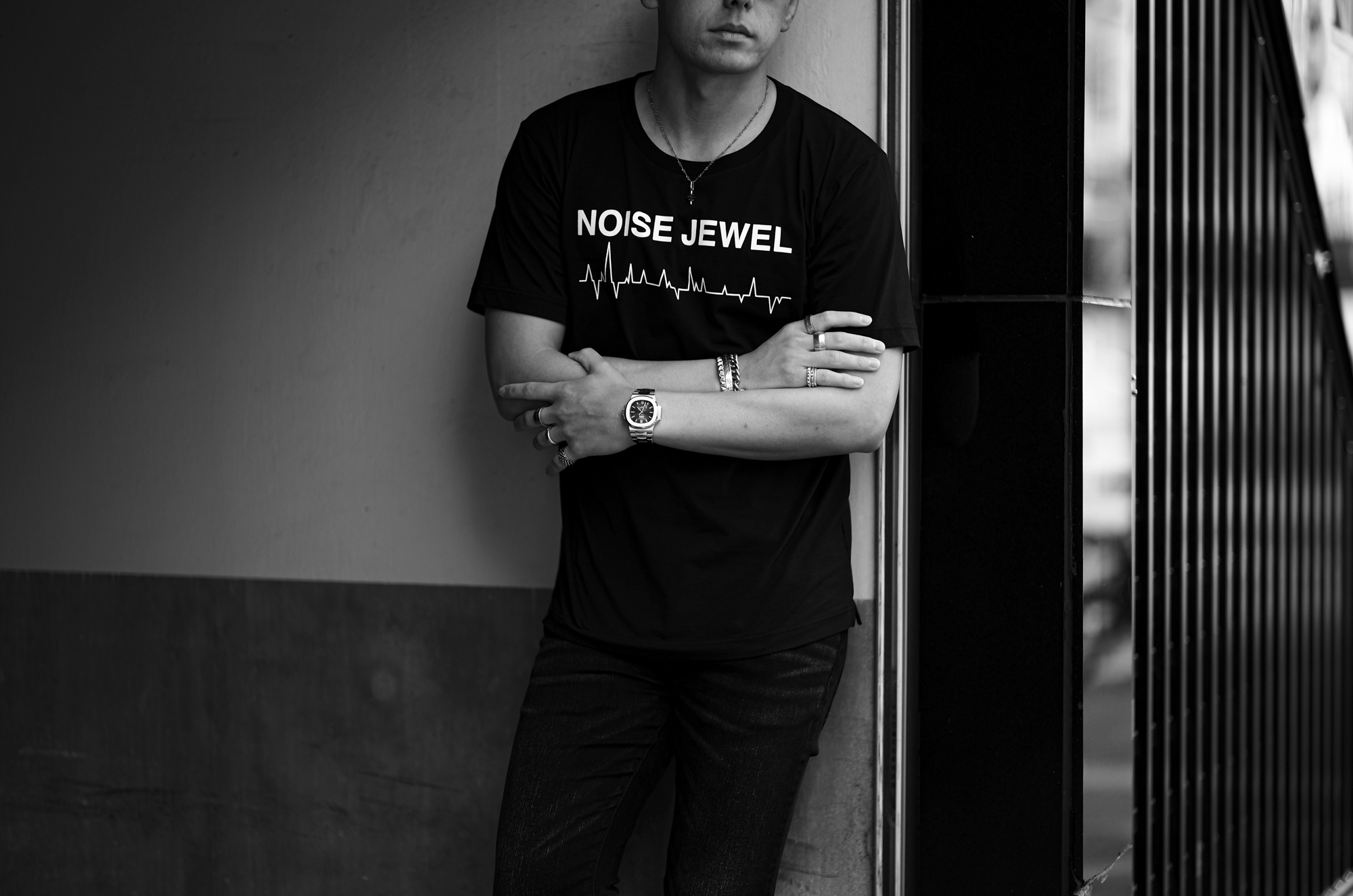 NOISE JEWEL "Ref No0101” LOGO PRINT T-SHIRT , NOISE JEWEL "Ref No1330 NECKLACE" , NOISE JEWEL "Ref No3132 RING" , NOISE JEWEL "Ref No3215 RING" , NOISE JEWEL "Ref No1210 RING" , NOISE JEWEL  "Ref No1821 BANGLE" , NOISE JEWEL "Ref No3230 BANGLE" , NOISE JEWEL "Ref No1313 BRACELET" , NOISE JEWEL "Ref No3131 RING" , NOISE JEWEL "Ref No3212 RING" ,  NOISE JEWEL "Ref No3213 RING" , NOISE JEWEL "Ref No1710 RING" , NOISE JEWEL "Ref No1711 RING" ノイズジュエル Tシャツ ネックレス リング バングル ブレスレット 925シルバー シルバーアクセサリー 愛知 名古屋 Alto e Diritto altoediritto アルトエデリット