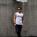FIXER (フィクサー) FNS-01 Reverse Print Sleeveless T-shirt リバースプリントスリーブレス Tシャツ WHITE (ホワイト)【ご予約受付中】【2024.1.15(Mon)～2024.1.28(Sun)】のイメージ