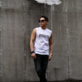 FIXER (フィクサー) FNS-01 Reverse Print Sleeveless T-shirt リバースプリントスリーブレス Tシャツ WHITE (ホワイト)【ご予約開始】【2024.5.10(Fri)～2024.5.26(Sun)】のイメージ