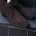 Yohei Fukuda “MTO” Chukka Boot Suede Coffeeのイメージ