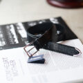 cuervo bopoha × Anderson’s (クエルボ × アンダーソンズ) Sartoria Collection (サルトリア コレクション) Longinus (ロンギヌス) Crocodile Leather (クロコダイルレザー) プンターレ ベルト BLACK × SILVER (ブラック × シルバー) Made in Italy (イタリア製) 2024 【ご予約開始】【Special Model】のイメージ