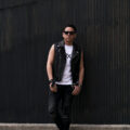 FIXER(フィクサー) F5(エフファイブ) DOUBLE RIDERS VEST Cow Leather ダブルライダース ベスト BLACK(ブラック) 【ご予約開始】【2024.2.23(Fri)～2024.3.10(Sun)】のイメージ