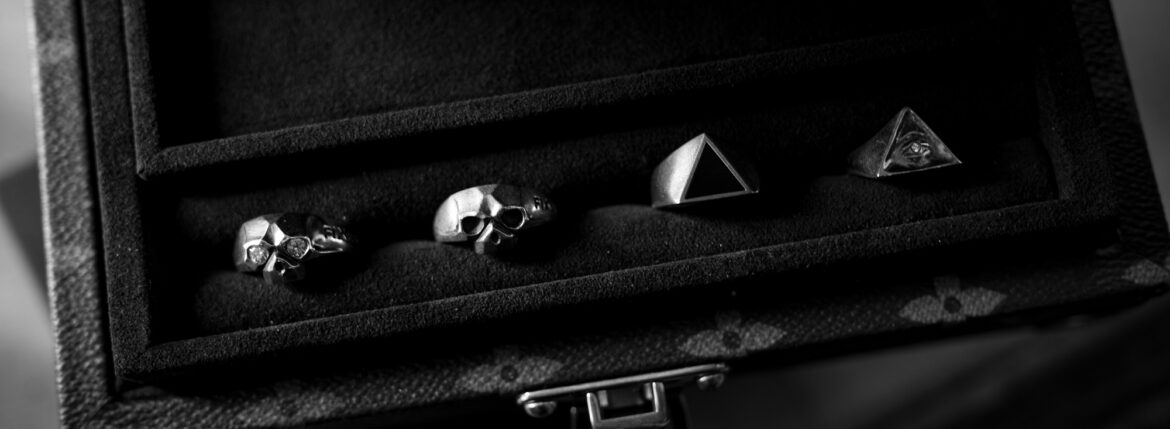 FIXER "SKULL RING" 925 STERLING SILVER SP × FIXER "SKULL RING" 925 STERLING SILVER × FIXER "ILLUMINATI RING" ONYX 925 STERLING SILVER × FIXER "ILLUMINATI EYES RING" WHITE DIAMOND 18K GOLD SP フィクサー スカルリング イルミナティリング オニキス イルミナティアイズリング ホワイトダイヤモンド 18Kゴールド 925シルバー 愛知 名古屋 Alto e Diritto altoediritto アルトエデリット