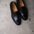 ENZO BONAFE(エンツォボナフェ) ART. EB-08 Coin Loafer コインローファー LAMA LEATHER ラマレザー ドレスシューズ ローファー NERO(ブラック) made in italy (イタリア製) 2024春夏新作のイメージ