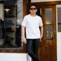 RIVORA (リヴォラ) Doule Sleeves T-Shirts ダブルスリーブ Tシャツ WHITE (ホワイト・030) MADE IN JAPAN (日本製) 2024春夏新作のイメージ