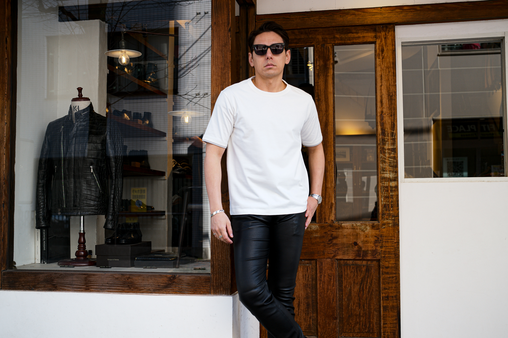 RIVORA (リヴォラ) Doule Sleeves T-Shirts ダブルスリーブ Tシャツ WHITE (ホワイト・030) MADE IN JAPAN (日本製) 2024春夏新作 愛知　名古屋 Alto e Diritto altoediritto アルトエデリット