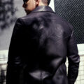 Balvenie Wilhelm (バルヴェニー ヴィルヘルム) No.04 LEATHER SHIRTS 925 SILVER (ナンバーゼロフォー レザーシャツ 925シルバー) COW LEATHER (カウレザー) レザー シャツ ジャケット BLACK (ブラック) Made In England (イギリス製) 【ご予約受付中】のイメージ