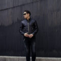 FIXER(フィクサー) F2 PYTHON (エフツー パイソン) SINGLE RIDERS PYTHON LEATHER パイソン エキゾチックレザー シングルライダース ジャケット BLACK(ブラック)【ご予約受付中】のイメージ