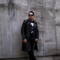 ISAMU KATAYAMA BACKLASH The Line (イサムカタヤマ バックラッシュ ザ・ライン) GUIDI CALF DOUBLE RIDERS COAT No.T-234AL (グイディ カーフ ダブルライダースコート) 925 STERLING SILVER (925 スターリングシルバー) レザー ダブルライダース コート BLACK (ブラック) MADE IN JAPAN (日本製) 【Alto e Diritto 限定,別注】【Special Model】のイメージ
