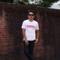 FIXER (フィクサー) FTS-02 FIXER Print Crew Neck T-shirt プリント Tシャツ WHITE × RED (ホワイト×レッド)  【ご予約開始】【2024.6.03(Mon)～2024.6.16(Sun)】のイメージ