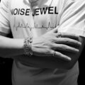 NOISE JEWEL “Ref No1311” BRACELET 925 SILVER // NOISE JEWEL “Ref No1712” RING 925 SILVER // NOISE JEWEL “Ref No3133” RING 925 SILVERのイメージ