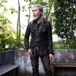 ISAMU KATAYAMA BACKLASH "2145-02" "EZO LEATHER WORKS" DEERSKIN GARMENT-DYED LEATHER SHIRTS BLACK 2025春夏 【ご予約開始】 イサムカタヤマバックラッシュ ディアスキン 鹿革 ガーメンダトダイ レザーシャツ ブラック 愛知 名古屋 Alto e Diritto altoediritto アルトエデリット