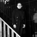 Balvenie Wilhelm (バルヴェニー ヴィルヘルム) No.09 CASHMERE DOUBLE BREASTED POLO COAT 925 SILVER (ナンバー ナイン カシミア ダブルブレスト ポロコート 925シルバー) ポロコート BLACK (ブラック) 【ご予約開始】のイメージ