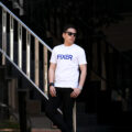 FIXER (フィクサー) FTS-02 FIXER Print Crew Neck T-shirt プリント Tシャツ WHITE × BLUE (ホワイト × ブルー)  【ご予約開始】【2024.9.30(Mon)～2024.10.13(Sun)】のイメージ