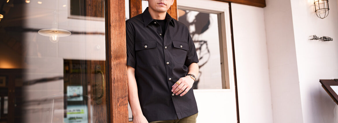 Balvenie Wilhelm (バルヴェニー ヴィルヘルム) No.11 WORK SHIRTS 925 SILVER ワークシャツ BLACK (ブラック) 愛知 名古屋 Alto e Diritto altoediritto アルトエデリット