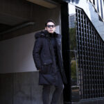 MOORER (ムーレー) SAPPORO-GF (サッポロ) ホワイトグースダウン ナイロン ダウンジャケット NERO (ブラック) Made in italy (イタリア製) 2024秋冬新作 【入荷しました】【フリー分発売開始】 愛知 名古屋 Alto e Diritto altoediritto アルトエデリット