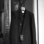 SAINT LAURENT DOUBLE BREASTED WOOL COAT BLACK サンローラン ダブルブレステッド ウールコート ブラック 愛知 名古屋 Alto e Diritto altoediritto アルトエデリット 758054/Y177W 1000 NOIR