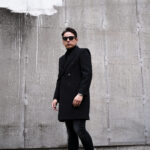 SAINT LAURENT (サンローラン) DOUBLE BREASTED WOOL COAT ダブルブレストウールコート BLACK (ブラック) Made in italy (イタリア製) 2024秋冬新作 愛知 名古屋 Alto e Diritto altoediritto アルトエデリット SAINT LAURENT サンローラン コート ダブルコート ウールコート