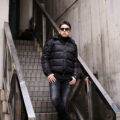 Volturno (ヴォルトゥルノ) Nylon Down Jacket ナイロン ダウンジャケット BLACK (ブラック)のイメージ