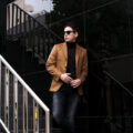 BELVEST(ベルベスト) JACKET IN THE BOX (ジャケットインザボックス) CASHMERE カシミヤ ジャケット CAMEL (キャメル・001) Made in italy (イタリア製)【ご予約受付中】のイメージ