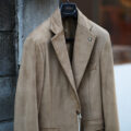 BELVEST “MADE TO MEASURE” G646S SUEDE LEATHER JACKET BEIGE 2025のイメージ